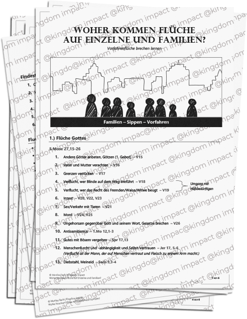 E06) Woher kommen Flüche auf Einzelne und Familien?