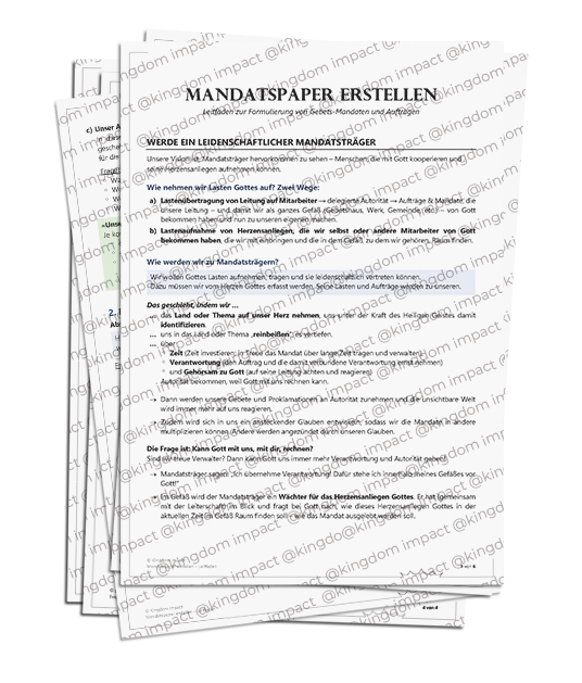 G05) Mandatspapier erstellen - Leitfaden