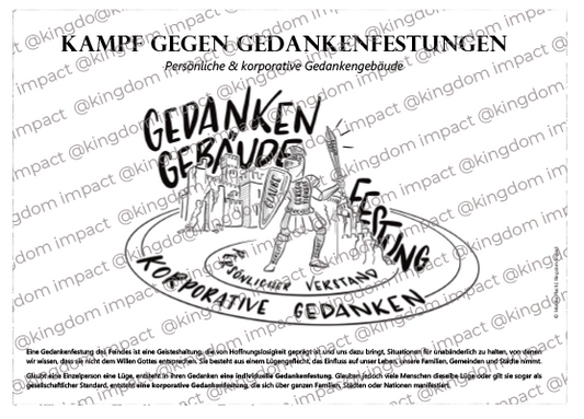 Kampf gegen Gedankenfestungen