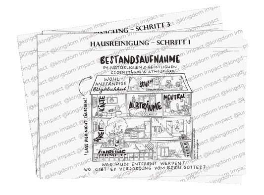 Hausreinigung – Bestandsaufnahme, Reinigung, Bestimmung