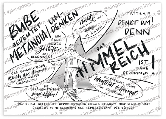 B06) Matthäus 4,17: Busse bedeutet Metanoia/Umdenken