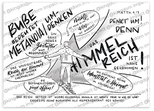 B06) Matthäus 4,17: Busse bedeutet Metanoia/Umdenken