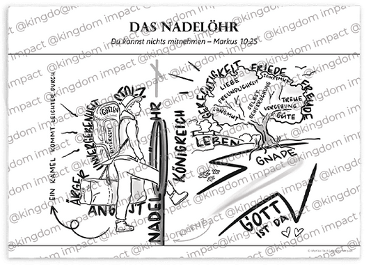 C08) Das Nadelöhr – Du kannst nichts mitnehmen