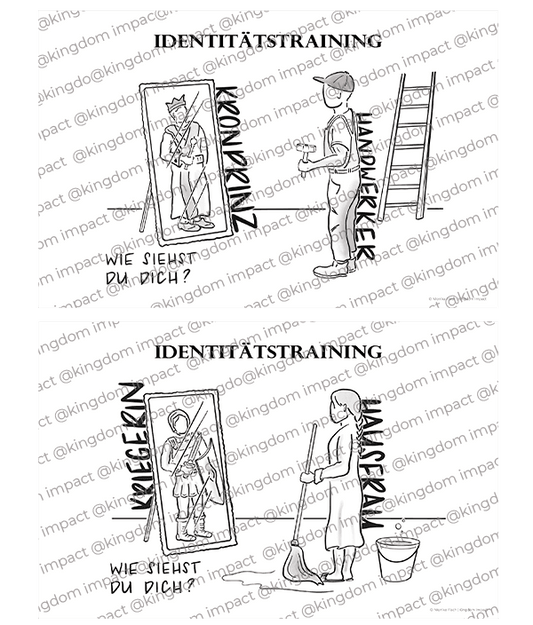 D20) Wie siehst du dich? Hausfrau/Kriegerin - Handwerker/Kronprinz