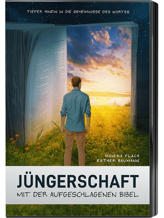 Jüngerschaft mit der aufgeschlagenen Bibel