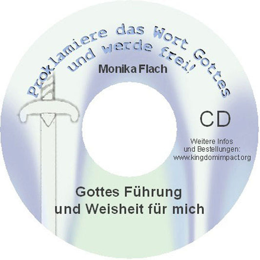 Gottes Führung und Weisheit für mich